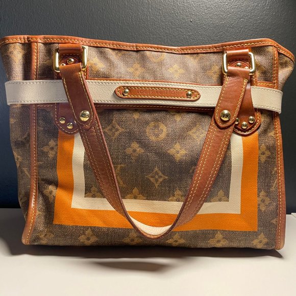 VINTAGE LOUIS VUITTON Tisse Rayures tote bag M56386 - Limited edition - Picture 4 of 12